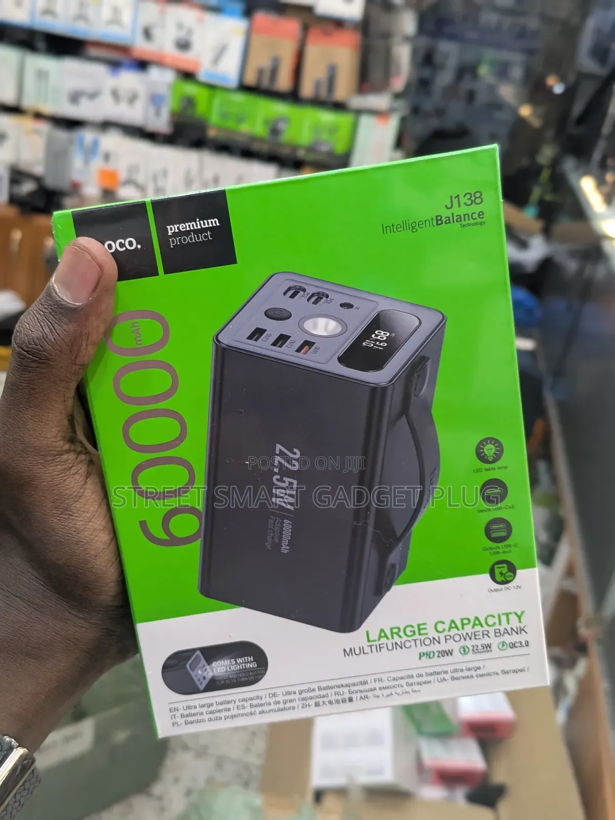 Hacco J1 60.000mah Power Bank