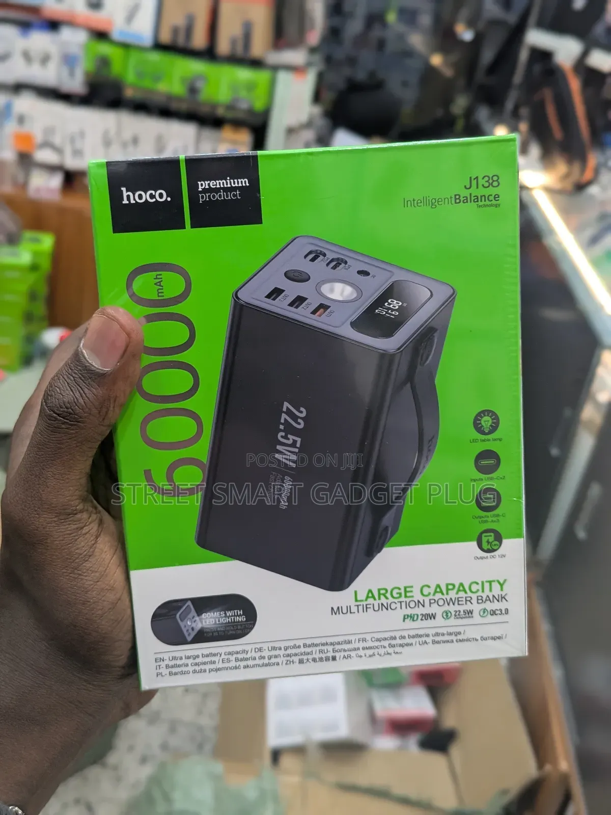 Hacco J1 60.000mah Power Bank