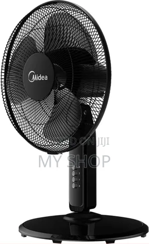 Midea Convertible Pedestal Stand Fan With SQD Motor, 16 Inch,
