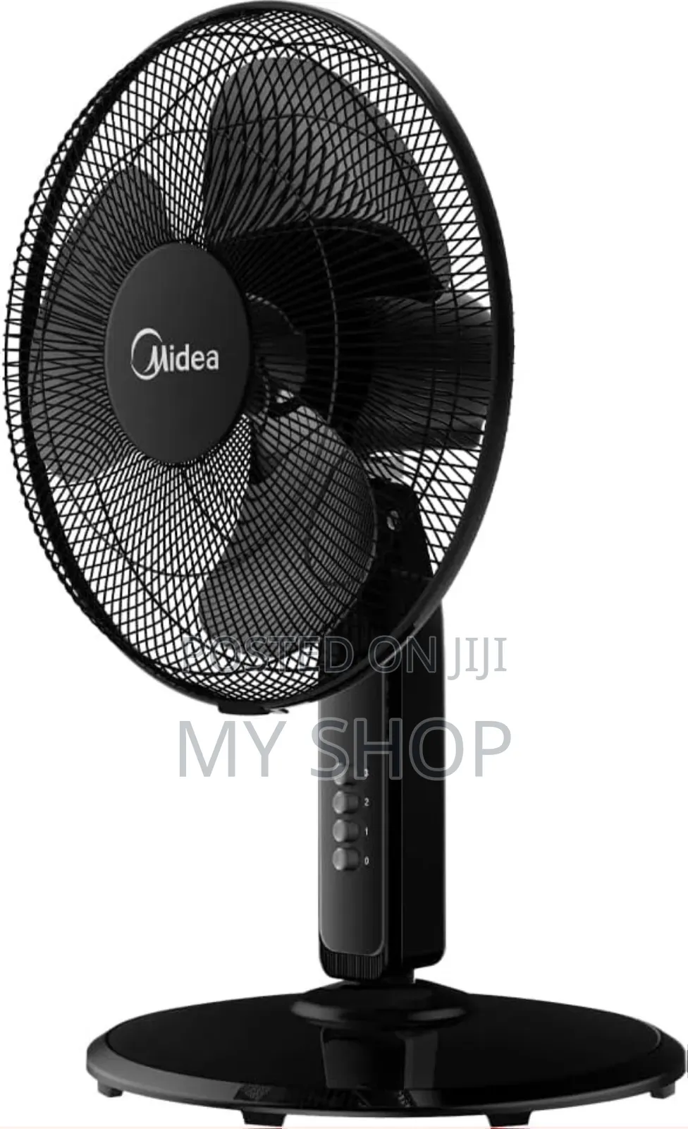 Midea Convertible Pedestal Stand Fan With SQD Motor, 16 Inch,