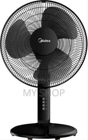 Midea Convertible Pedestal Stand Fan With SQD Motor, 16 Inch,