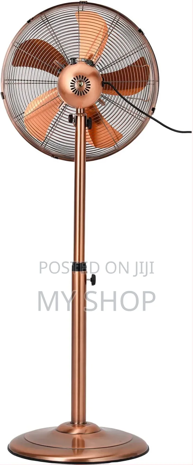 Geepas 16′′ Metal Stand Fan, Adjustable Height Fan| Horizontal