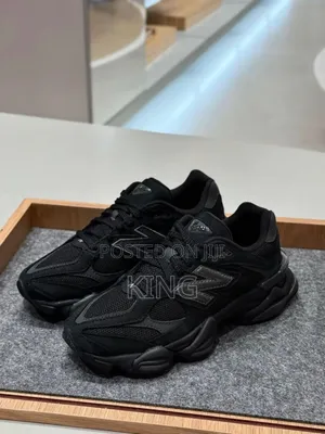 New Balance 9060 "Black Cat" Sneaker.