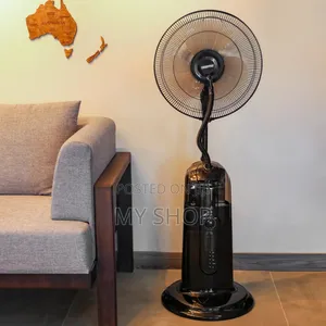Geepas 16′′ Mist Fan With LCD Display Remote Control 3 Speed Setting