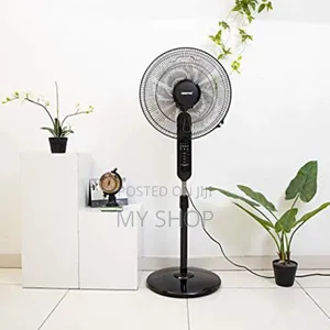 Geepas 16-Inch Stand Fan W/ Remote, 3 Speed