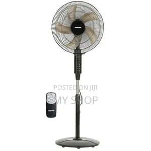 Geepas 16-Inch Stand Fan W/ Remote, 3 Speed