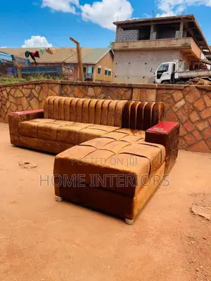 Brown Coloured Sofa Set of Six Seater