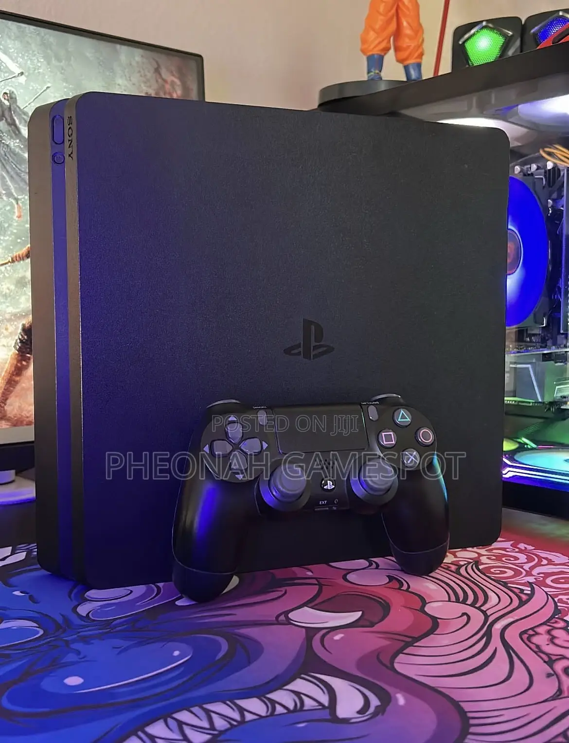 Ps4 Flow Kit, Two Controllers, 11 Games Ready, Quick Clean Motion.