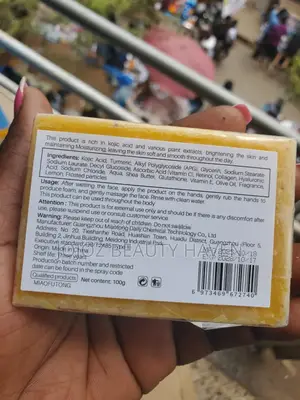 Tumeric Kojic Acid Brightening Soap