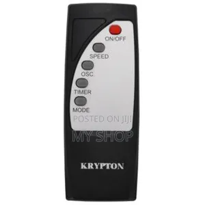 Krypton 18 Inch Stand Fan With Remote Control | Knf6559