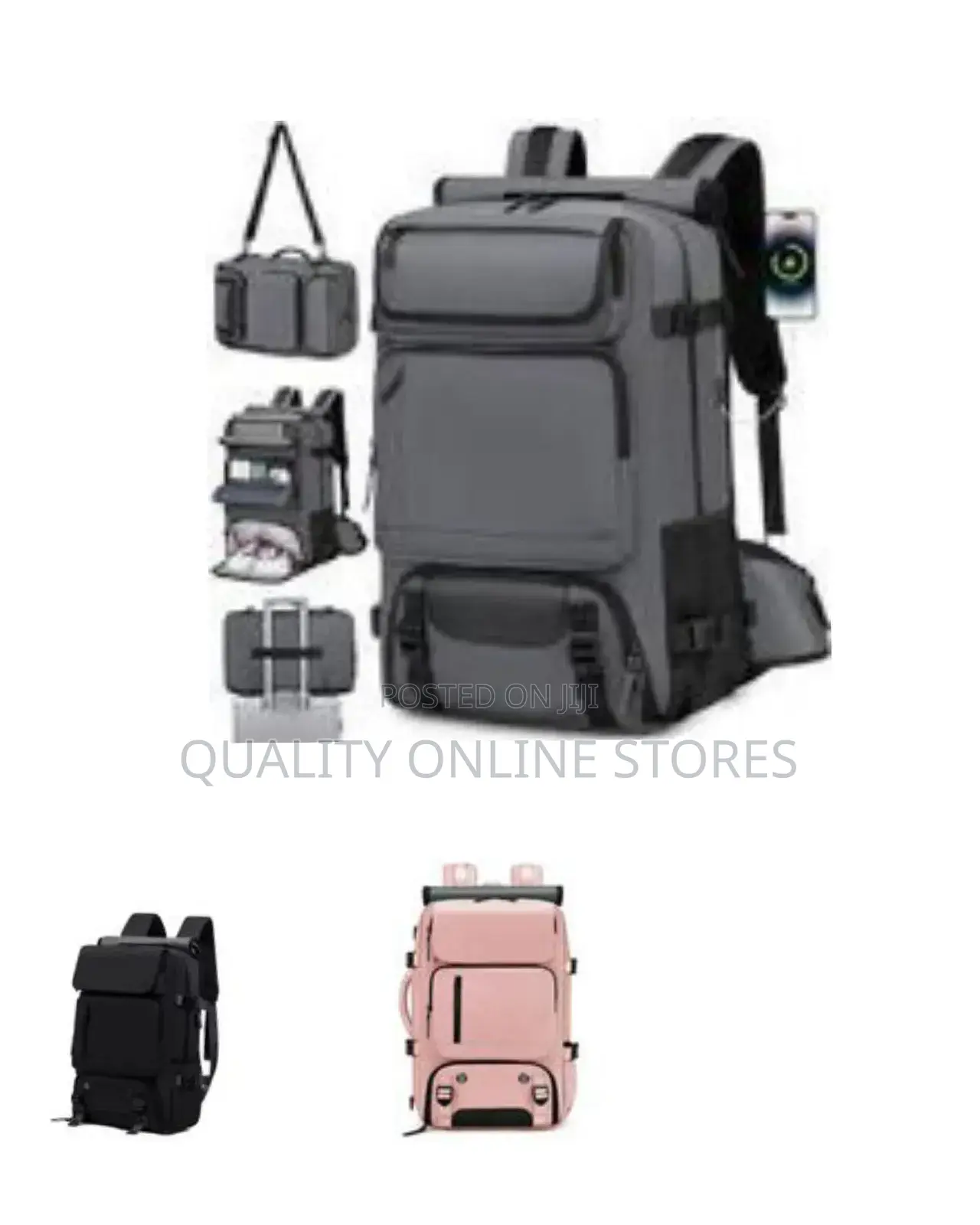 Waterproof 16 Inch Business Notebook Laptop Backpack Anti-Theft Bag