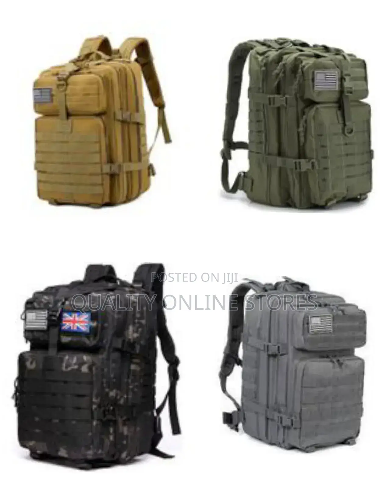 45l Nylon Waterproof Fishing Hunting Tactical Backpacks