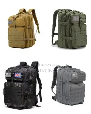 45l Nylon Waterproof Fishing Hunting Tactical Backpacks