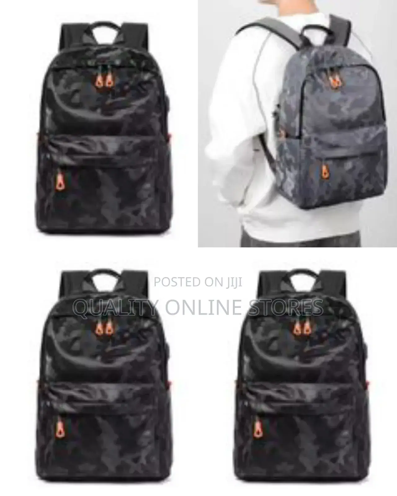 New Backpack for Men, Fashion Camouflage Travel Backpacks for Women