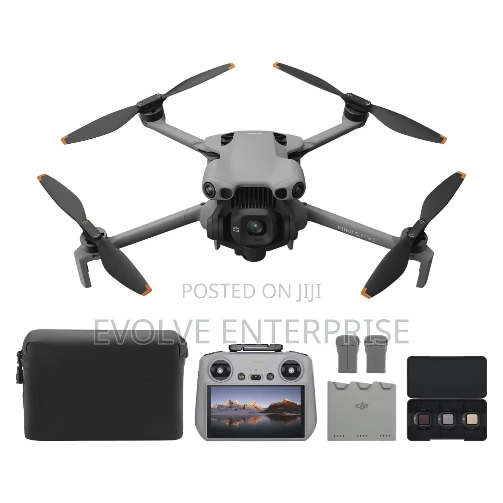 Djimini 5 Pro Fly More Combo With Dji Rc 2, Drone With Camera