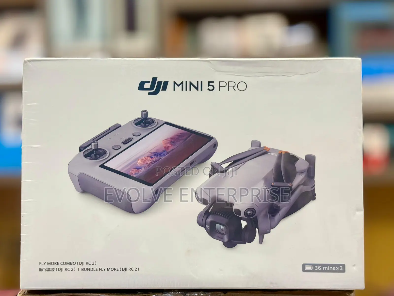 Djimini 5 Pro Fly More Combo With Dji Rc 2, Drone With Camera