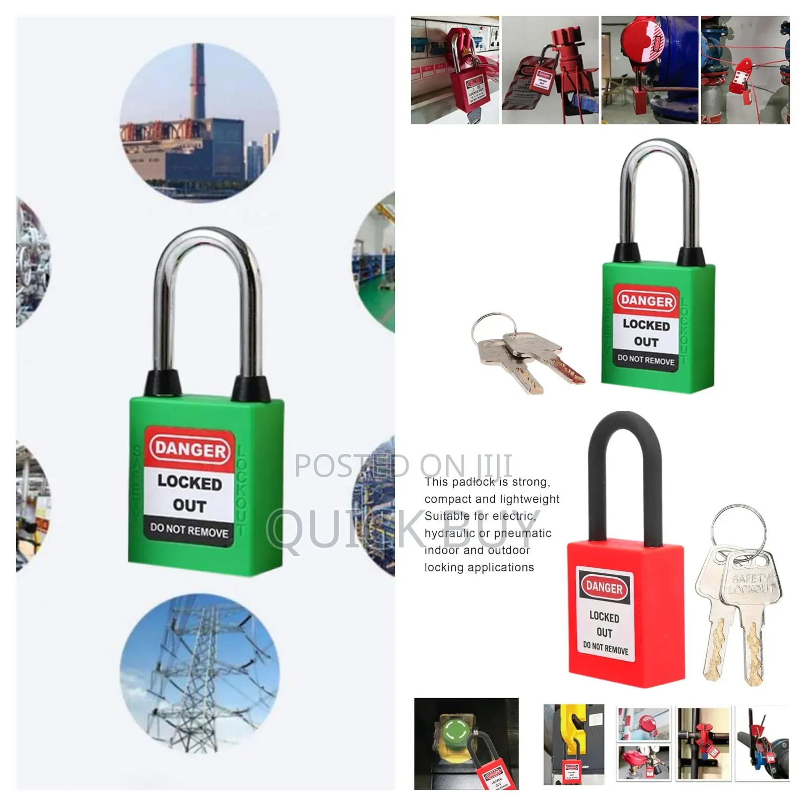Lockedout Tag Out Padlock