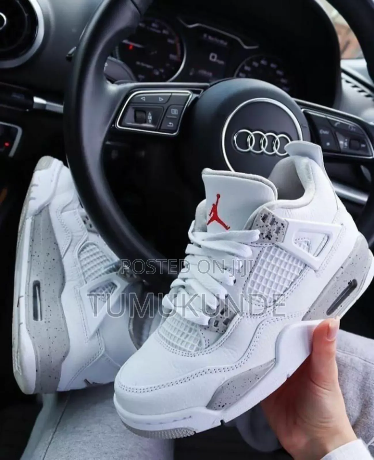 Original Jordan 4 White Men's Sneakers