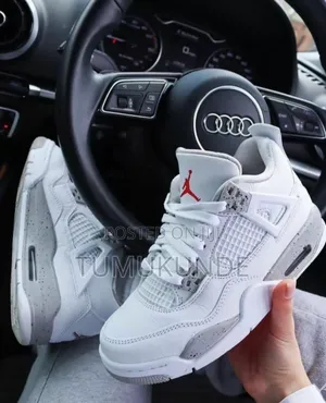 Original Jordan 4 White Men's Sneakers