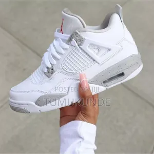 Original Jordan 4 White Men's Sneakers