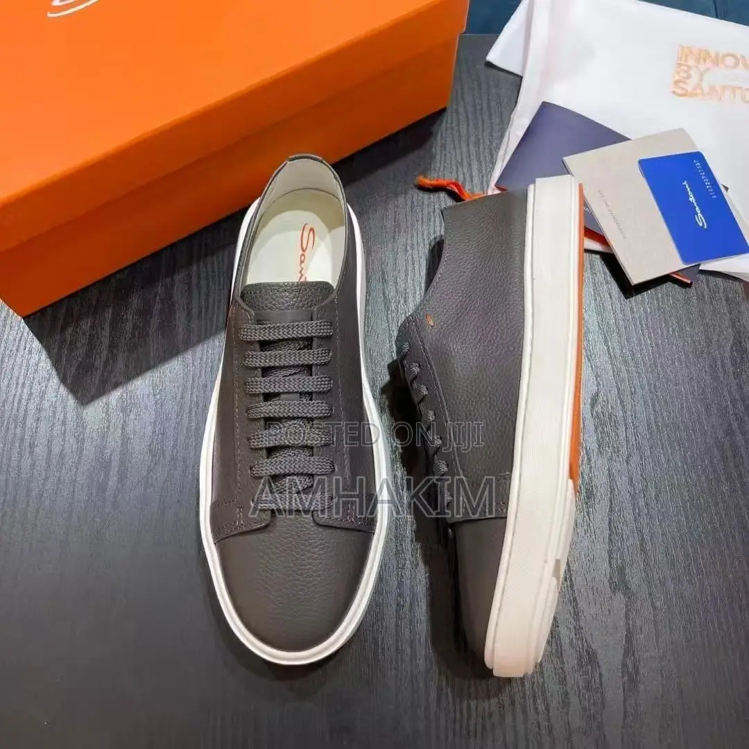 Classic Men's Santoni Sneakers In Stock