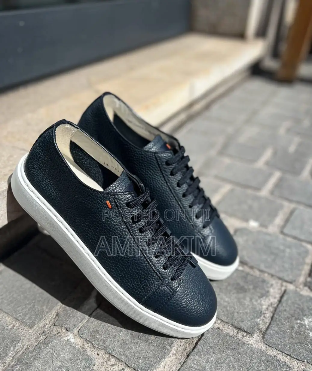 Classic Men's Santoni Sneakers In Stock