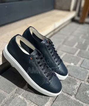 Classic Men's Santoni Sneakers In Stock