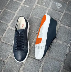 Classic Men's Santoni Sneakers In Stock