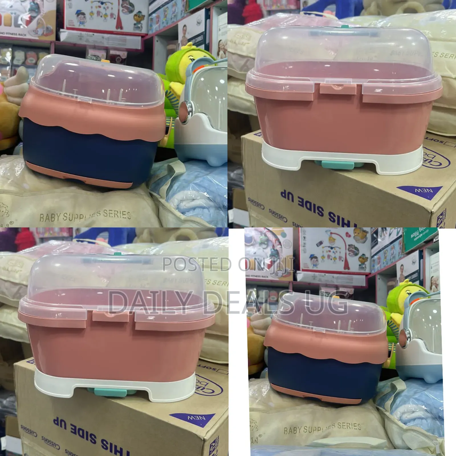 A Portable Baby Bottle Drying and Storage Box