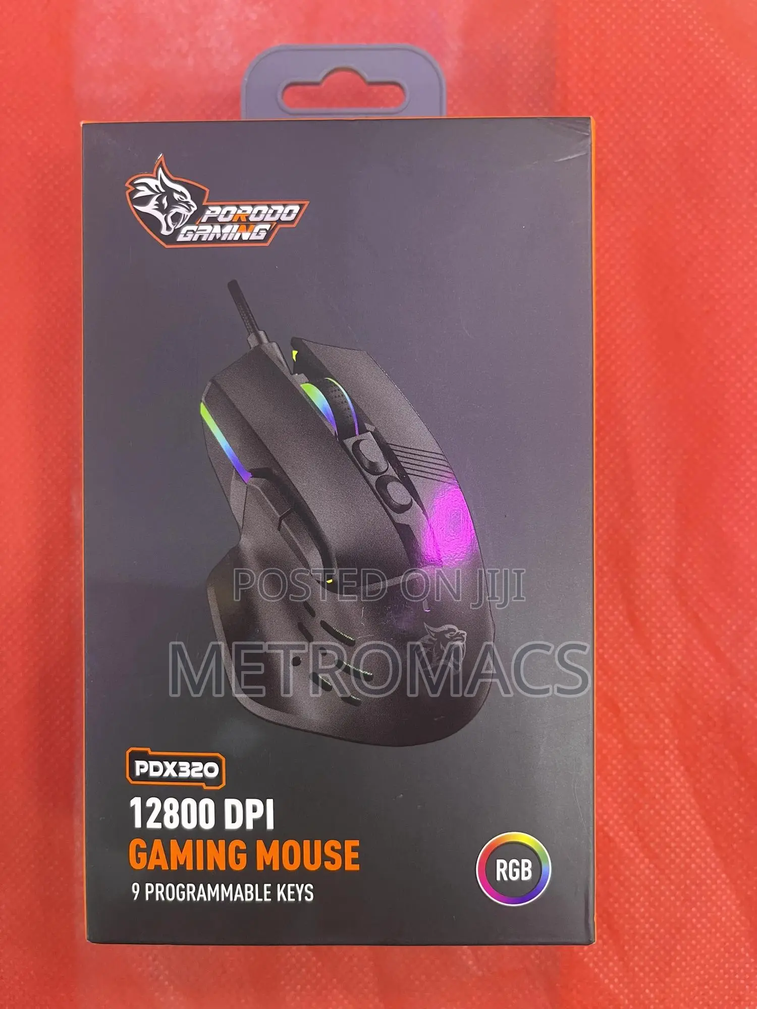 Porodo Gaming Mouse With Programmable Keys