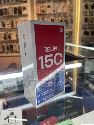 New Xiaomi Redmi 15C 4G 256 GB Black