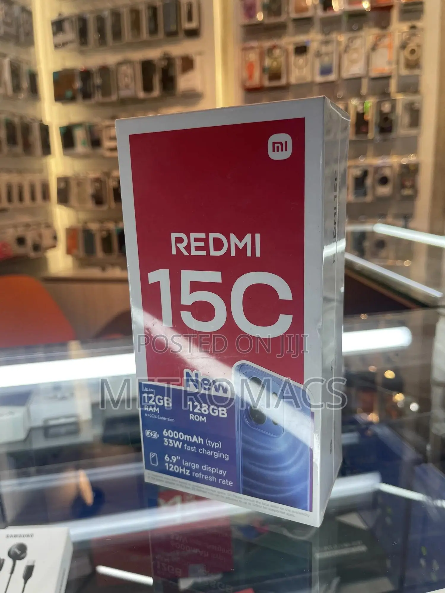 New Xiaomi Redmi 15C 4G 256 GB Black