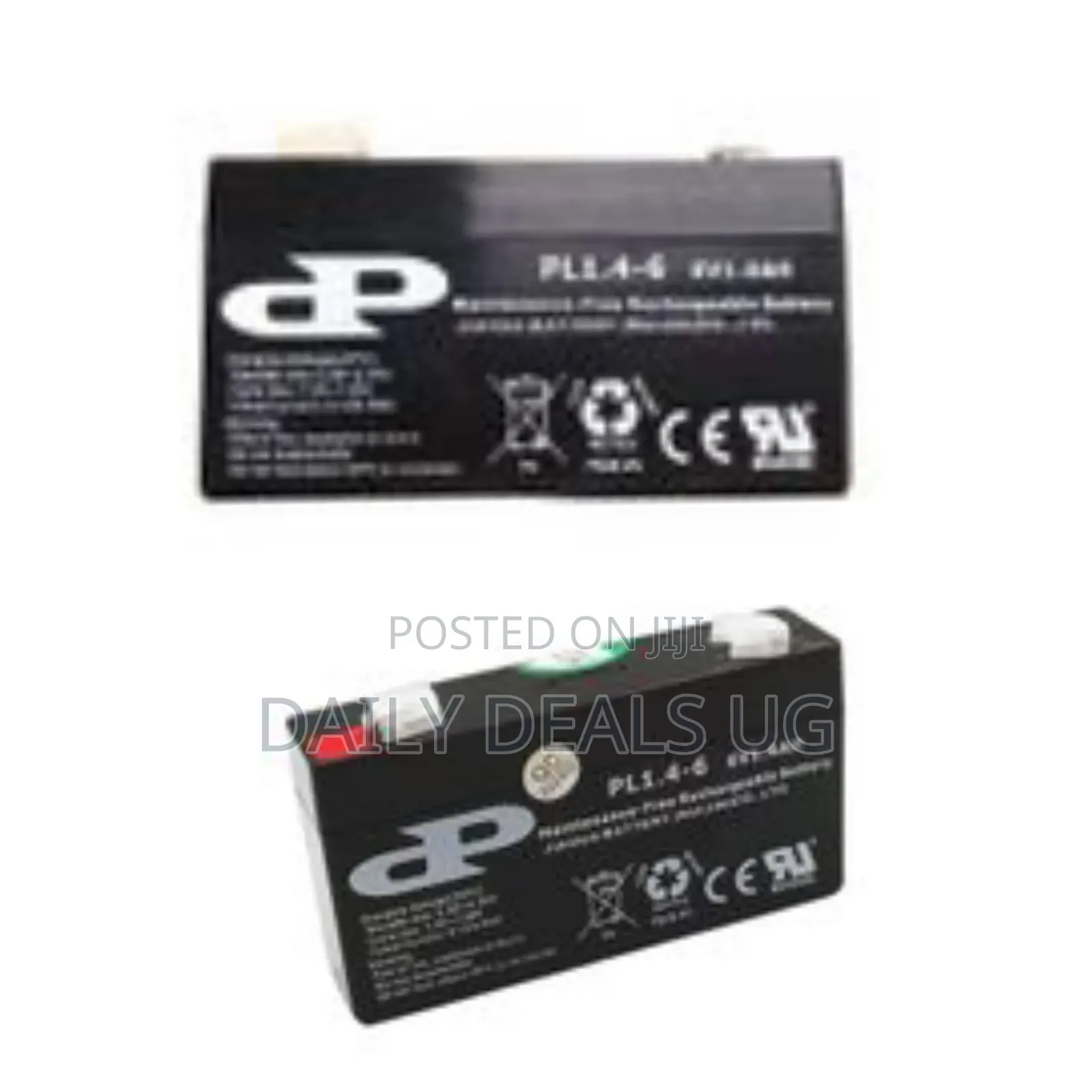 Pl1.4.6 Universal Sealed Lead Acid Battery 6v 1.4ah F1 Terminal Agm