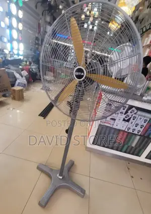 Estia 30′′ Industrial Stand Fan – Powerful Durable Floor Fan