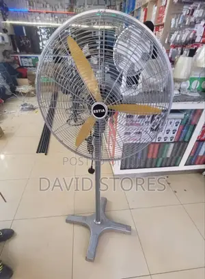Estia 30′′ Industrial Stand Fan – Powerful Durable Floor Fan