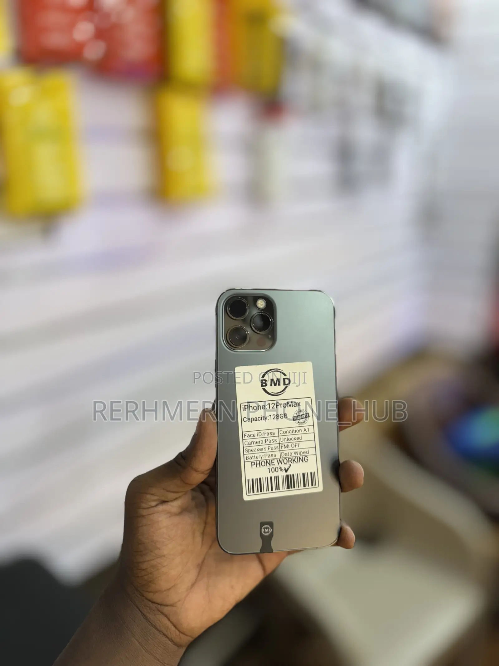 New Apple iPhone 12 Pro Max 128 GB Blue