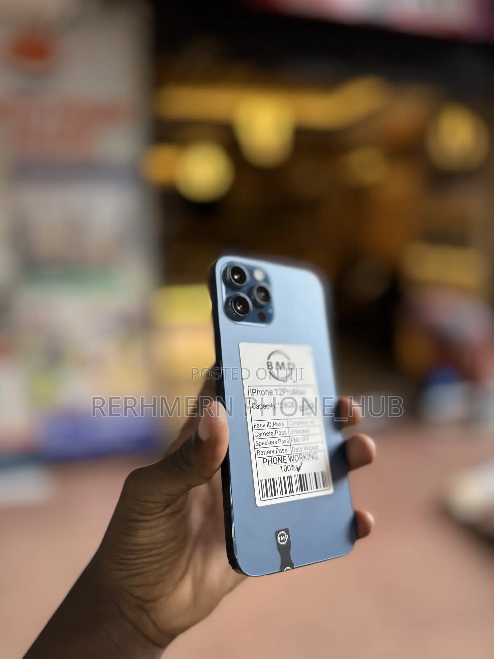 New Apple iPhone 12 Pro Max 128 GB Blue
