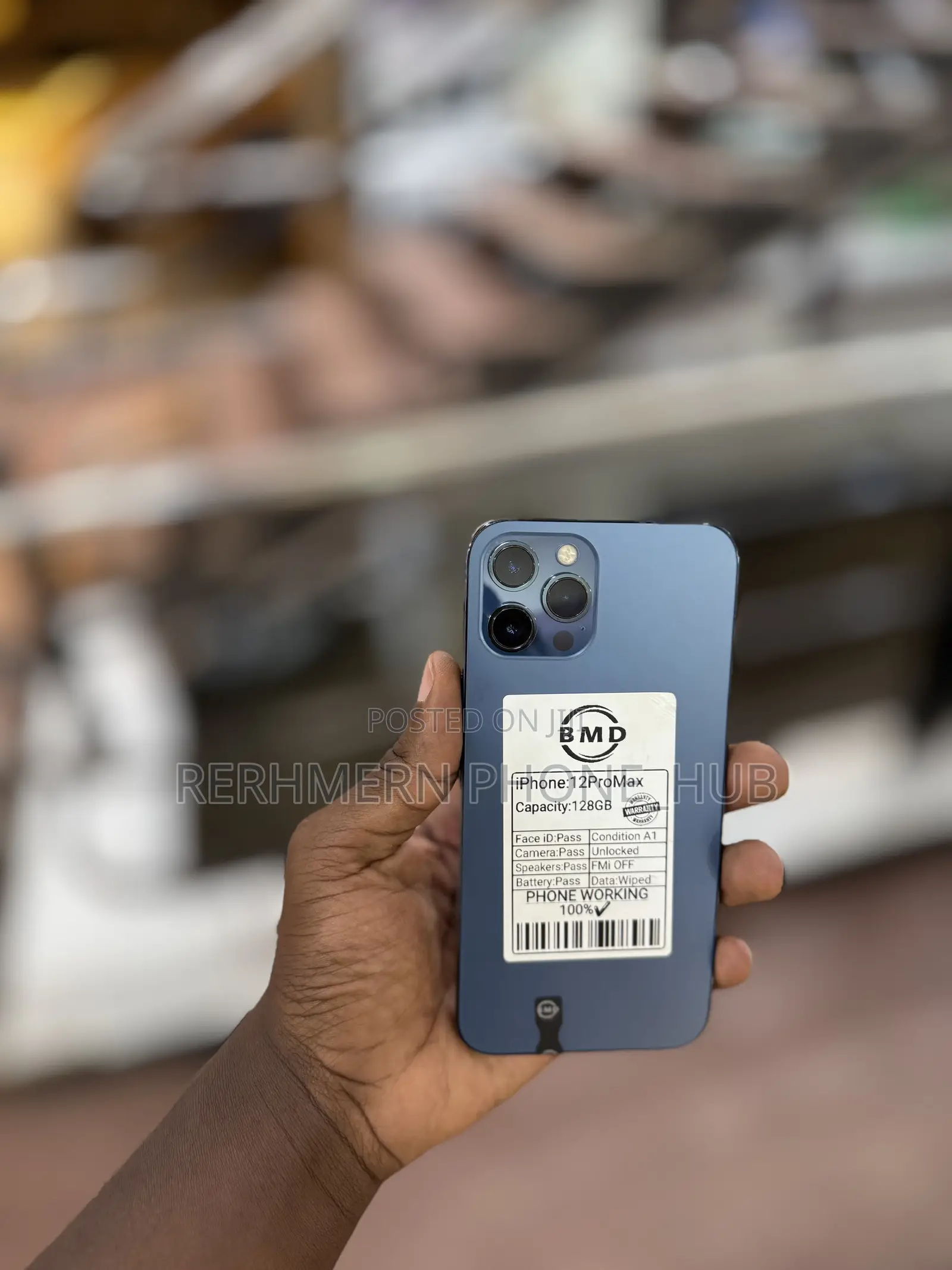 New Apple iPhone 12 Pro Max 128 GB Blue