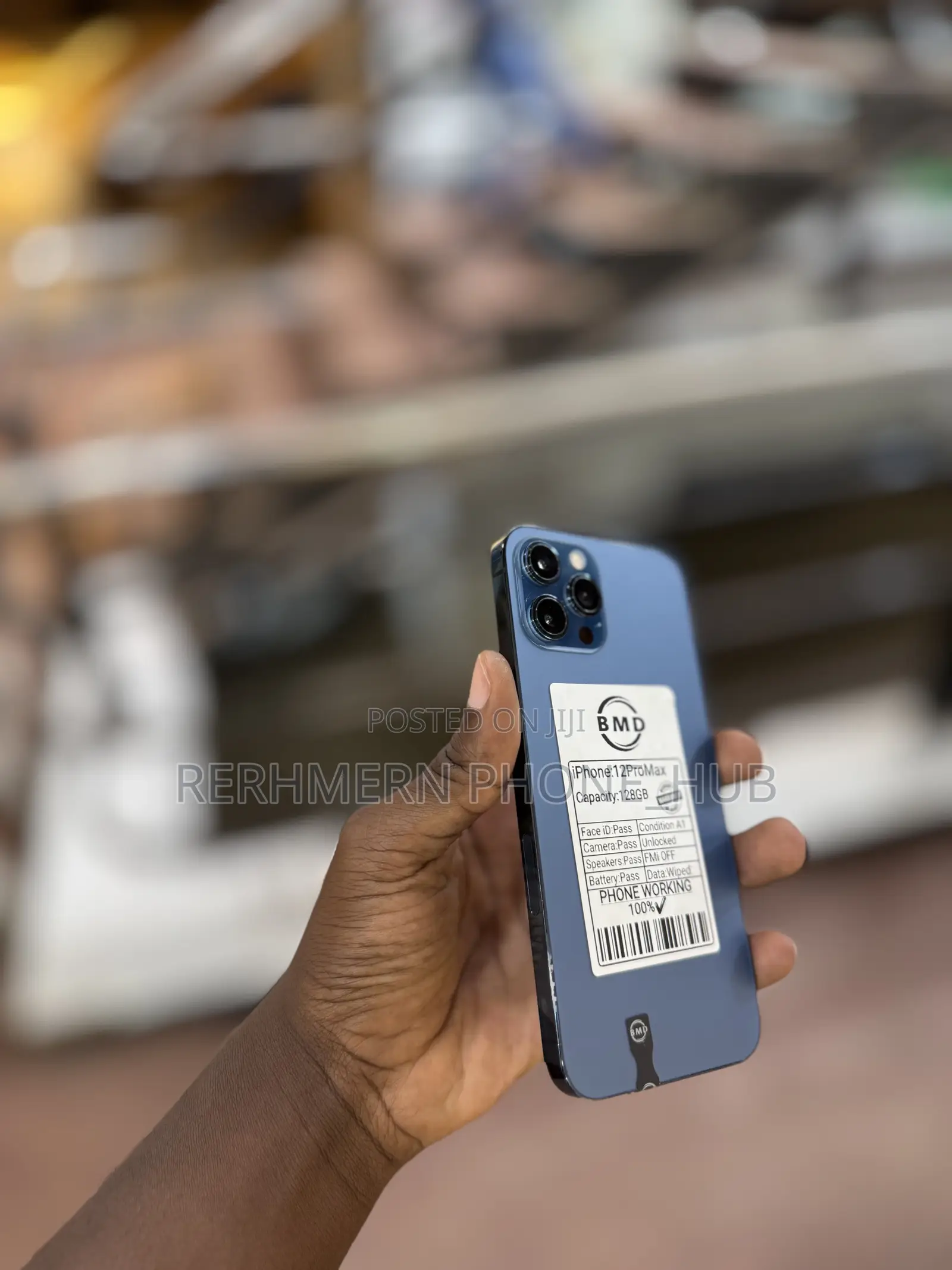 New Apple iPhone 12 Pro Max 128 GB Blue