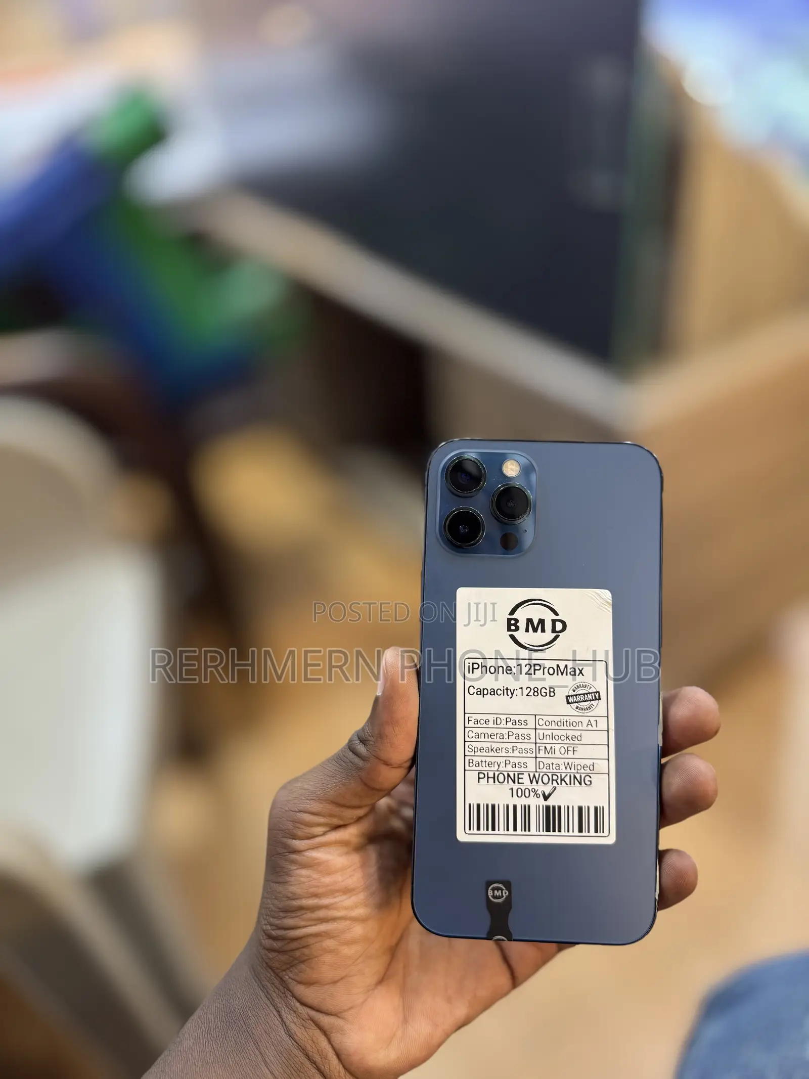 New Apple iPhone 12 Pro Max 128 GB Blue