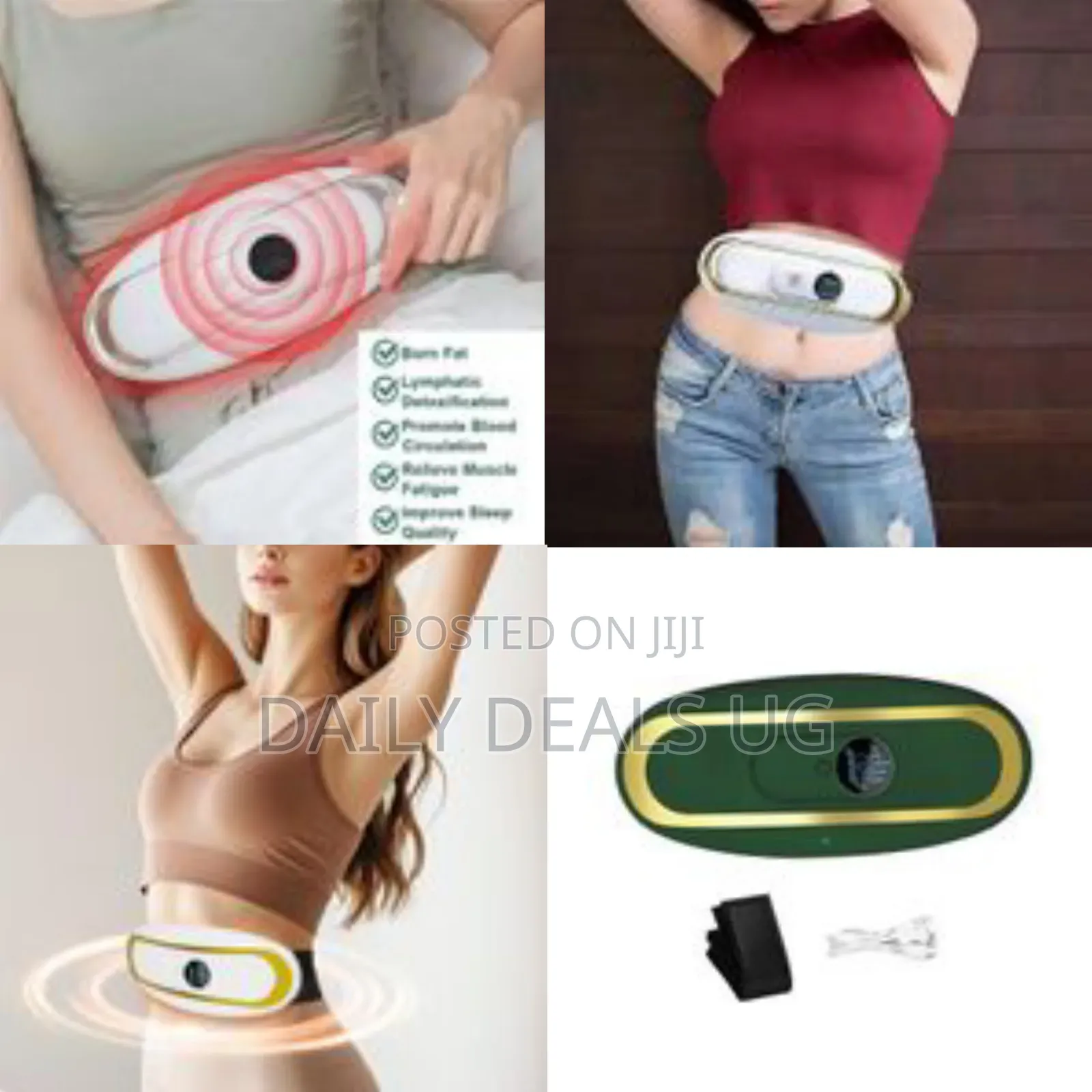 Electric Rechargeable Losing Weight Belly Slimming Waist Massage