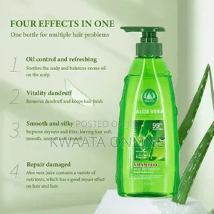 Tree City Aloe Vera Anti Dandruff Shampoo - 500ml