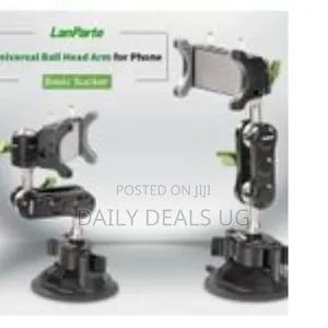 Lanparte Uba-01l Universal 360° Rotating Ball Head Arm Car Suction Cup
