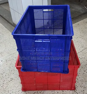 Ventilated Plastic Storege Crates or Basket