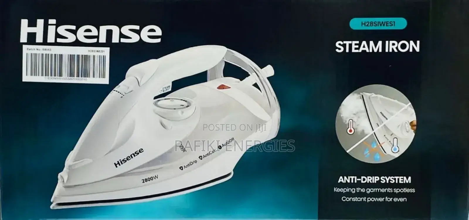 Hisense Steam Iron - 2800w