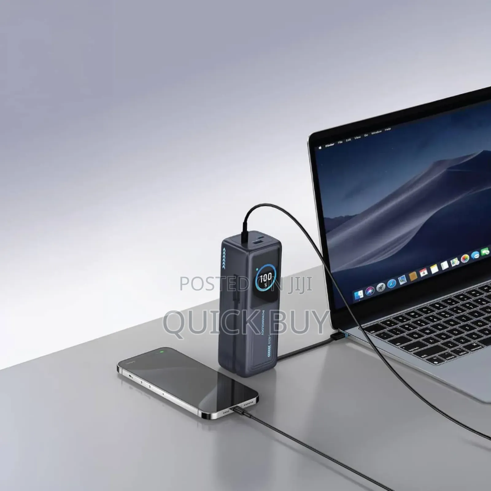 Powerology Thunderamp 30000mah Power Bank.