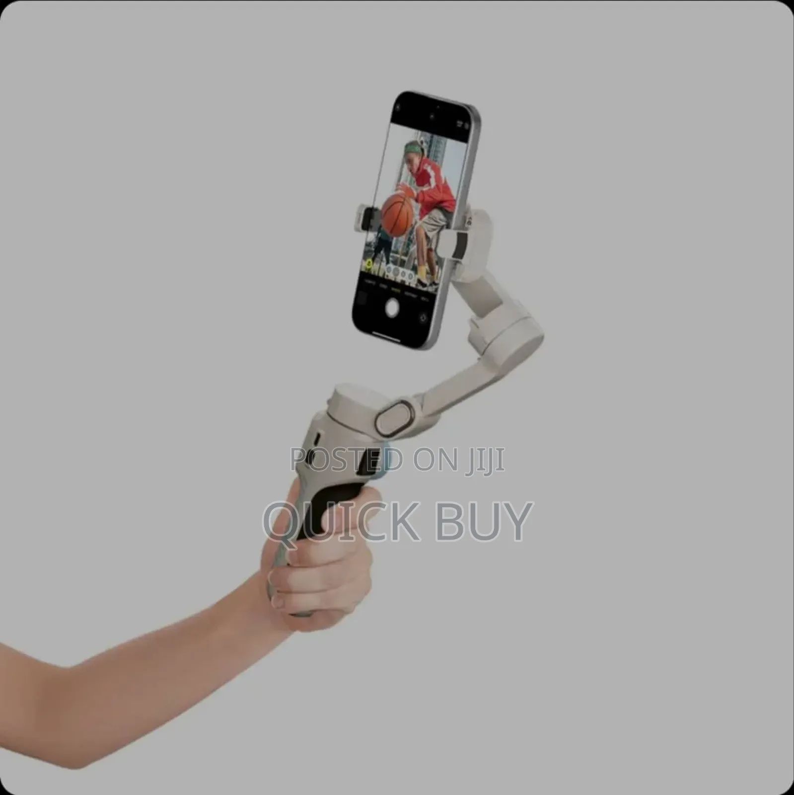 Powerology 3-Axis Magnetic Phone Gimbal With Smart Gesture Control