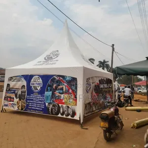 Branded Exhibition Tents in Strong Materials