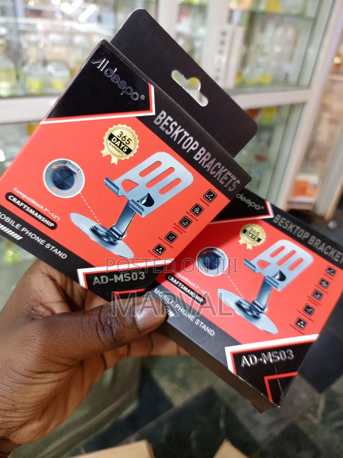 360-Degree Desk Phone Holder.