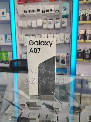 New Samsung Galaxy A07 4G 128 GB Black